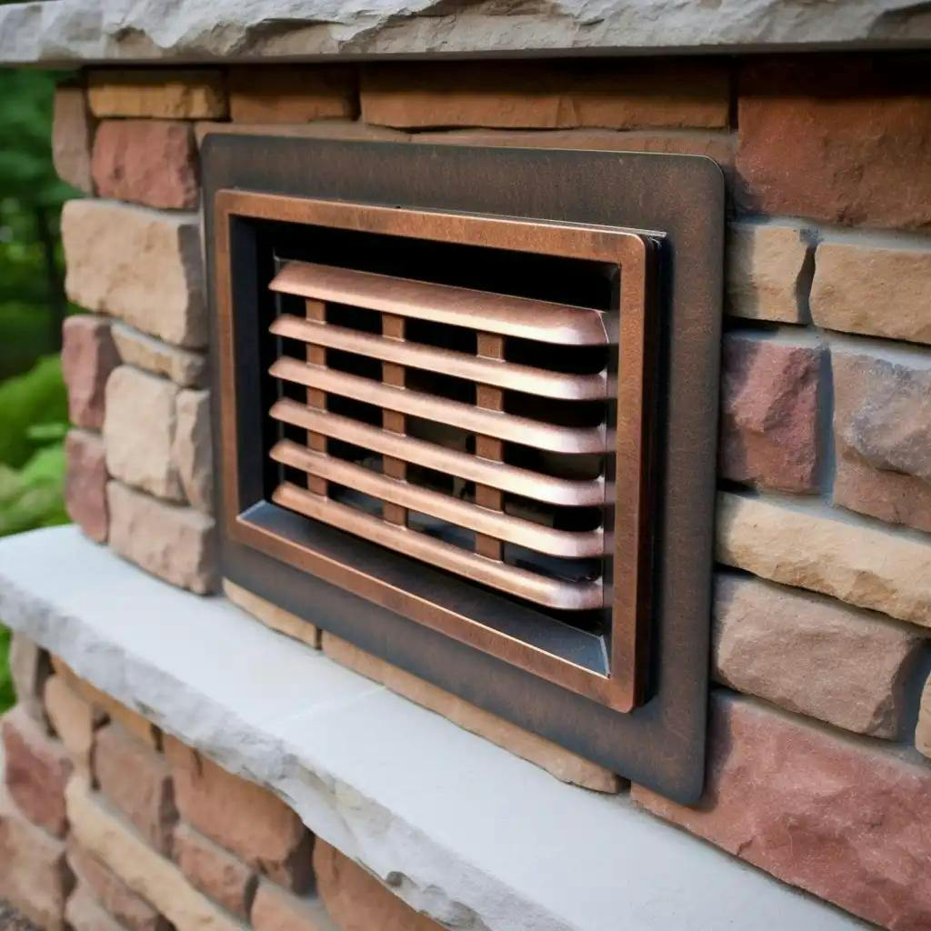 How to Hide Fireplace Vent Outside